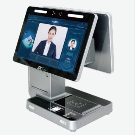 Entropy 200Pro Id Verification and Visitor Management All-In-One Machine, Second and Third Generation, Id Card Collection, Registration, and Facial Recognition