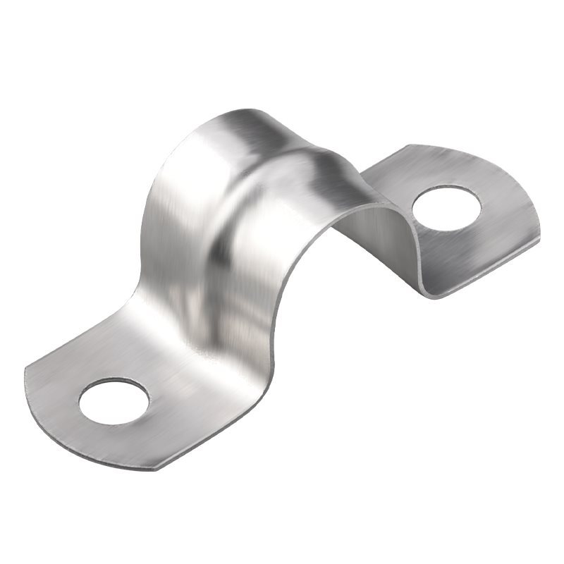 Stainless Steel U-Shaped Pipe Clamp Pipe Holder Pipe Buckle Hose Clamp Water Pipe Clamp U-Shaped Saddle Pipe Clamp