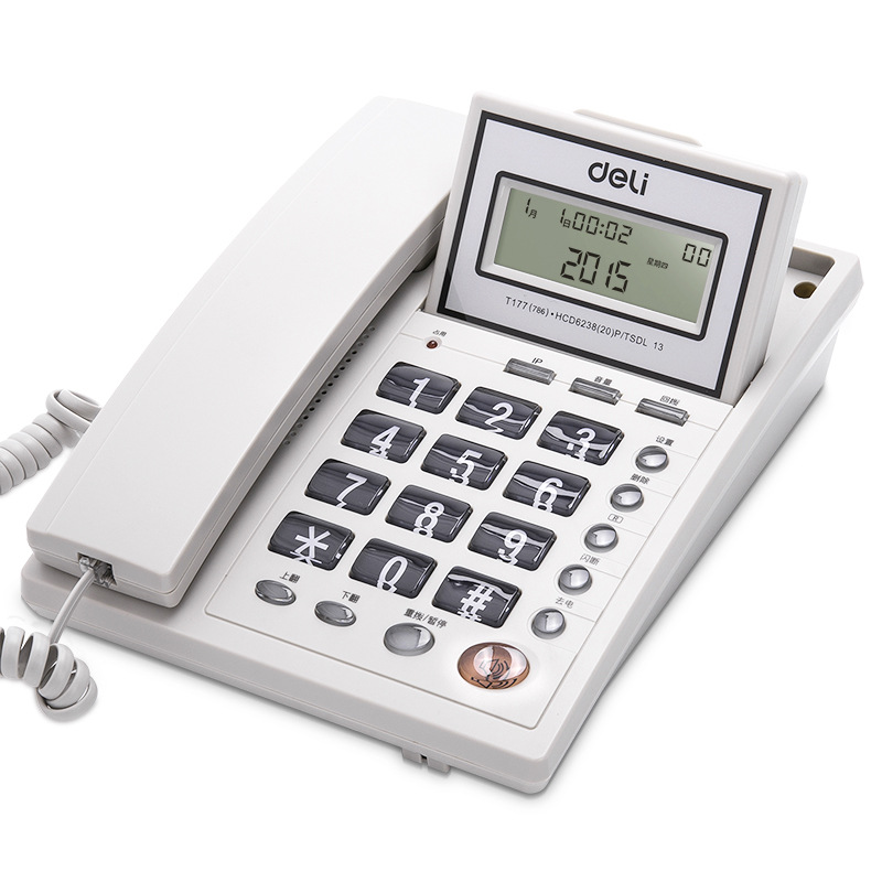 Deli 786 Office Home hotel telephone caller ID hands-free call fixed telephone telephone landline