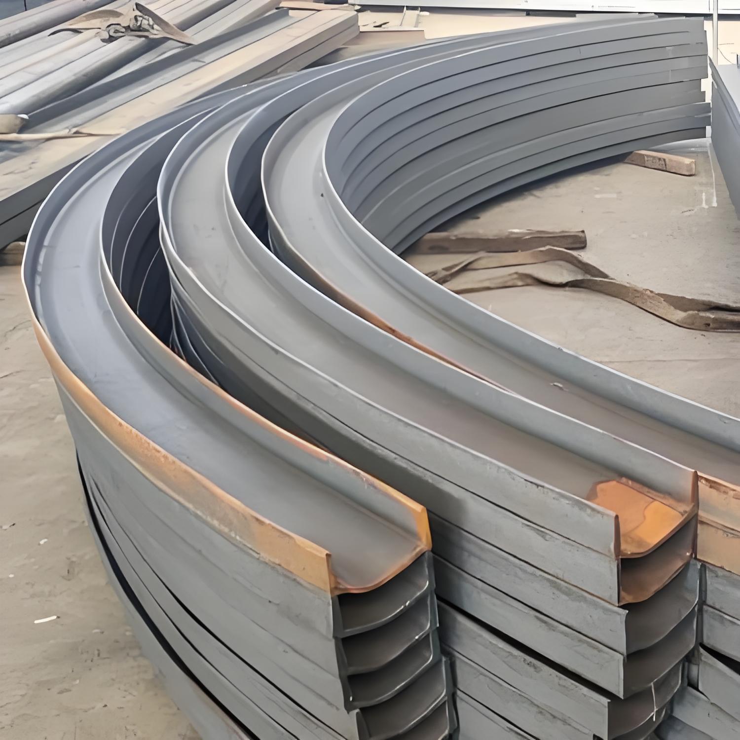 I-Shaped Steel, Channel Steel, H-Shaped Steel, U-Shaped Steel, C-Shaped Angle Steel, Bending, Arc Steel Beam Profiles, Zero-Cut Support, Custom Processing and Bending