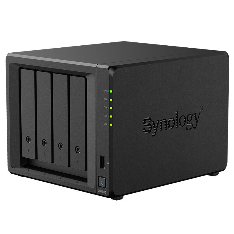 Synology Ds425+ Quad-Core Four-Bay Network Storage Server Private Cloud File