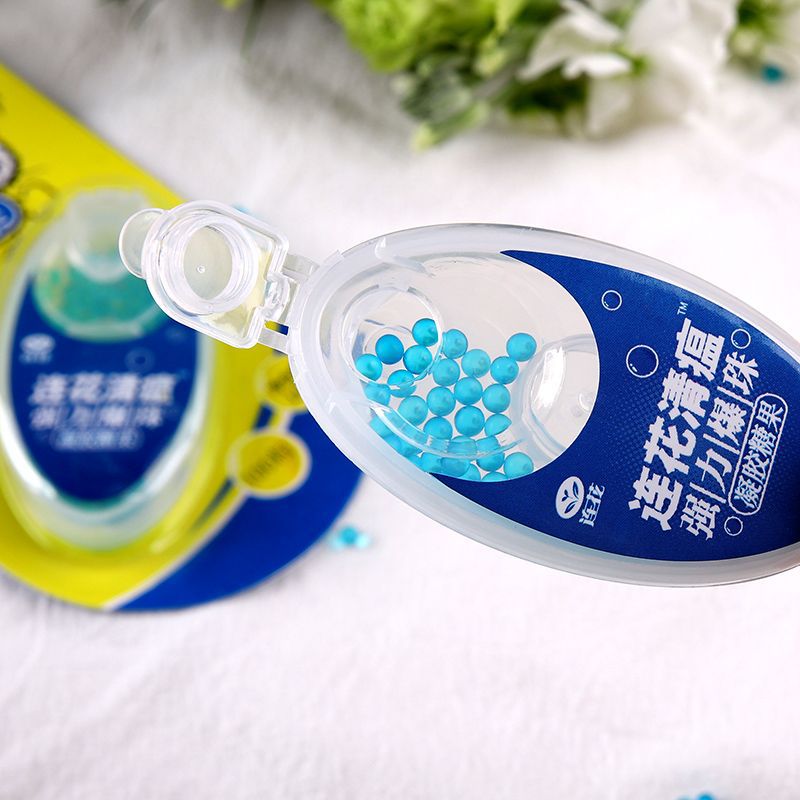 2023 New Lianhua Qingwen Mask Explosive Bead Companion Strong Deodorization Gel Mint Flavor Tone Fragrance