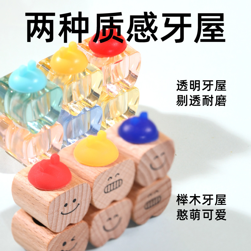 T10 plastic photo frame deciduous teeth box for boys and girls deciduous teeth fetal hair collection commemorative storage box baby souvenirs