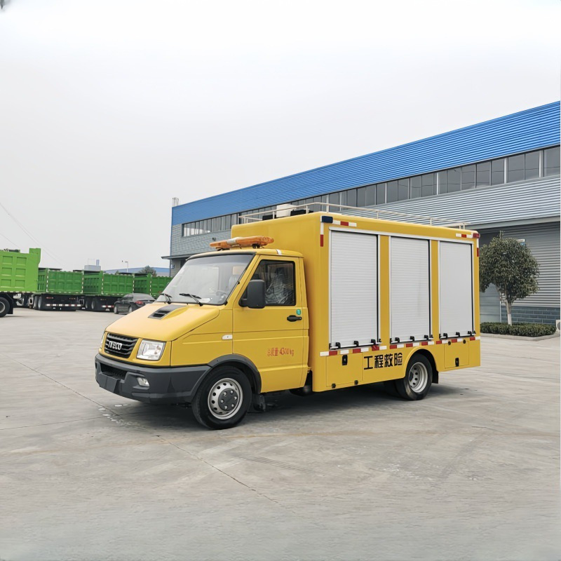 Спасательный автомобиль Iveco, газозащитный автомобиль, экстренный спасательный автомобиль для горнодобывающей промышленности, газозащитный автомобиль, производитель газового командного автомобиля