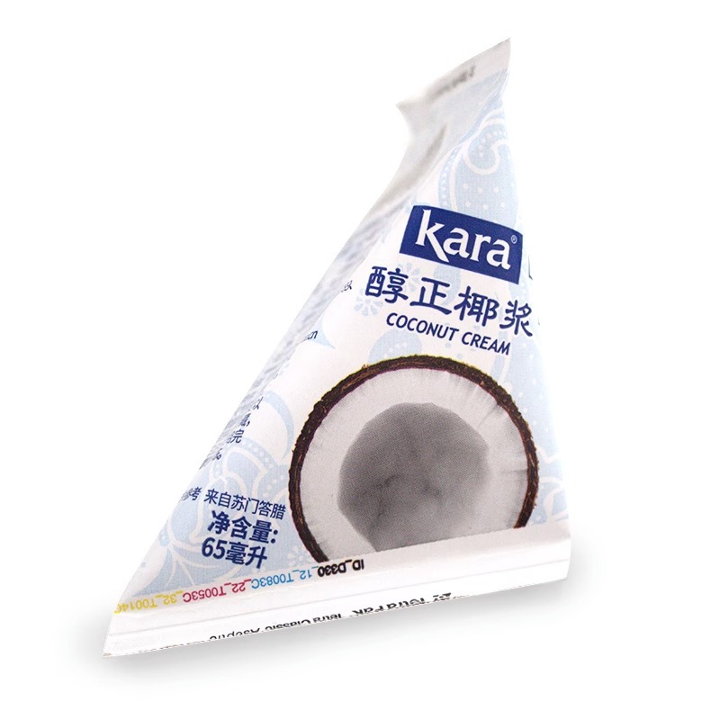 Free Shipping Imported Kara Jiale Coconut Milk 65ml High Concentration Coconut Milk Coconut Milk Sago Dessert Curry Ingredients