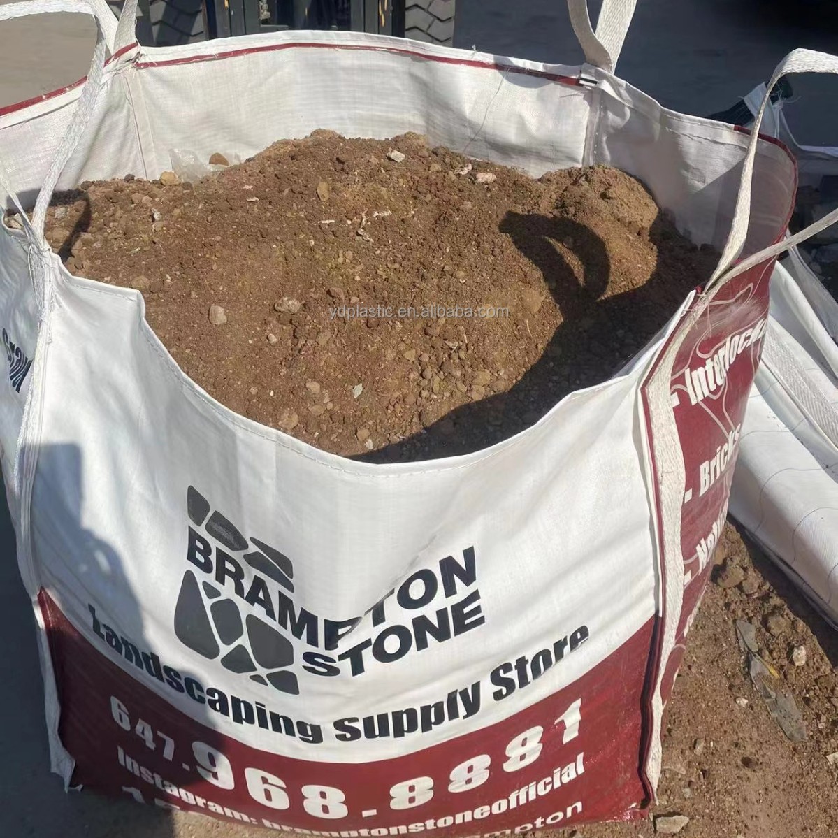 Powerful Manufacturer Color-Printed Ton Bag Exported to America and Australia Garden Soil Container Bag 9-Color Printed Ton Bag