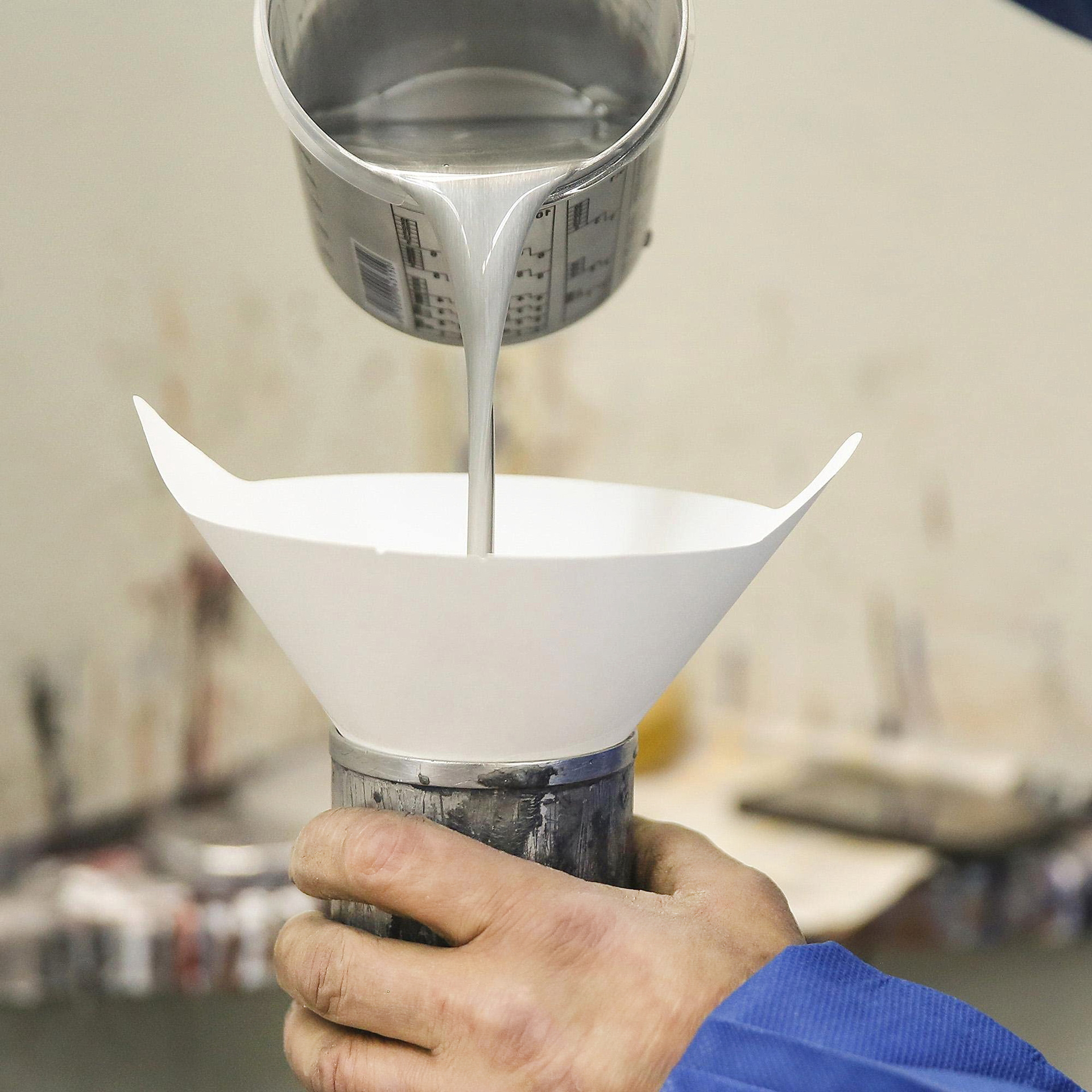 Factory spot filter paper car paint paint paper funnel 100 mesh 190 Micron offset paper nylon filter