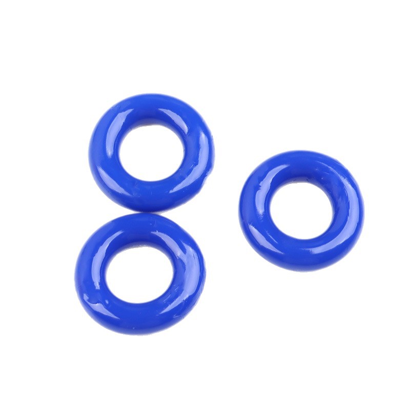 Silicone Sun Ring Penis Ring Semen Locking Ring Crystal Ring Semen Fixing Ring Delay Ring Foreskin Ring Three-Color Ring Resistance Complex Ring