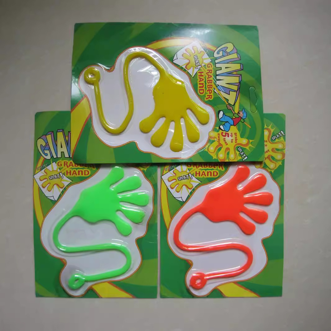 Large Sticky Hand Soft Material Stretched Big Palm Sticky Palm Enlarged Extra Large Sticky Palm Toy