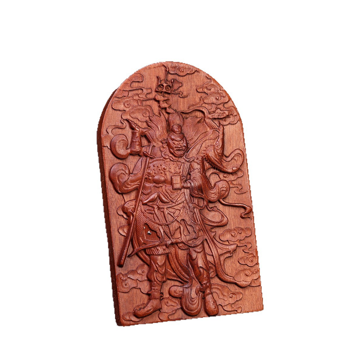 Taoist Pure Handmade Token Jujube Wood Relief Tianpeng Marshal New Hand-Carved Ornament Token Taoist Supplies Relief