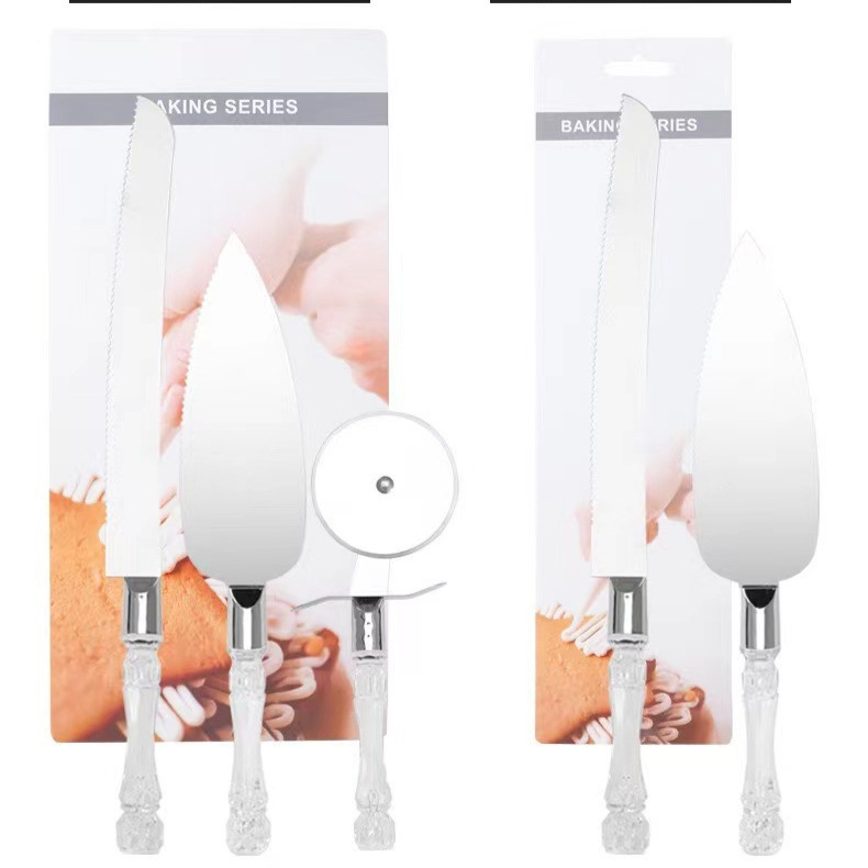 Exquisite wedding supplies wedding props stainless steel cake knife shovel pizza bread knife shovel cake shovel pizza shovel