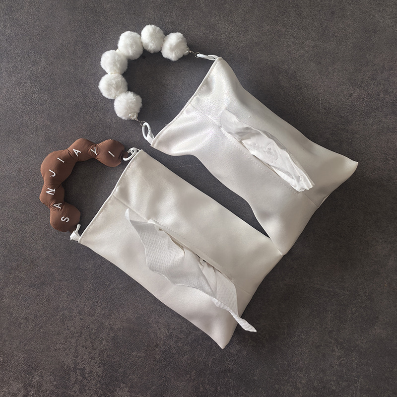 Yunzhikui шелка и сатин плавающий лак большой лак чистый пигмент мешок текстиль для дома декор для дома ткань коробка для бумажных полотенец бумажный мешок