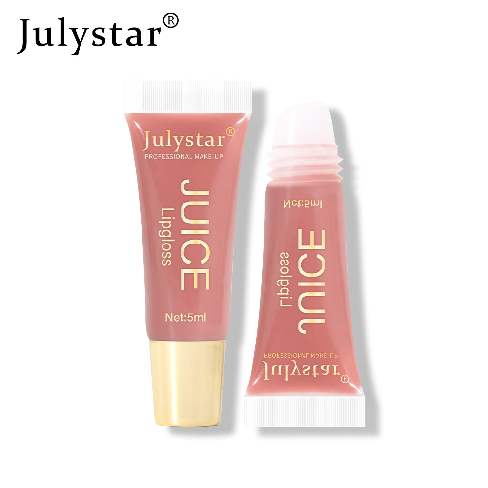 Cross-Border Beauty Makeup Natural Long-Lasting Moisturizing Mirror Lip Oil Fruity Lip Moisturizing Water Gloss Lip Gloss Foreign Trade Wholesale