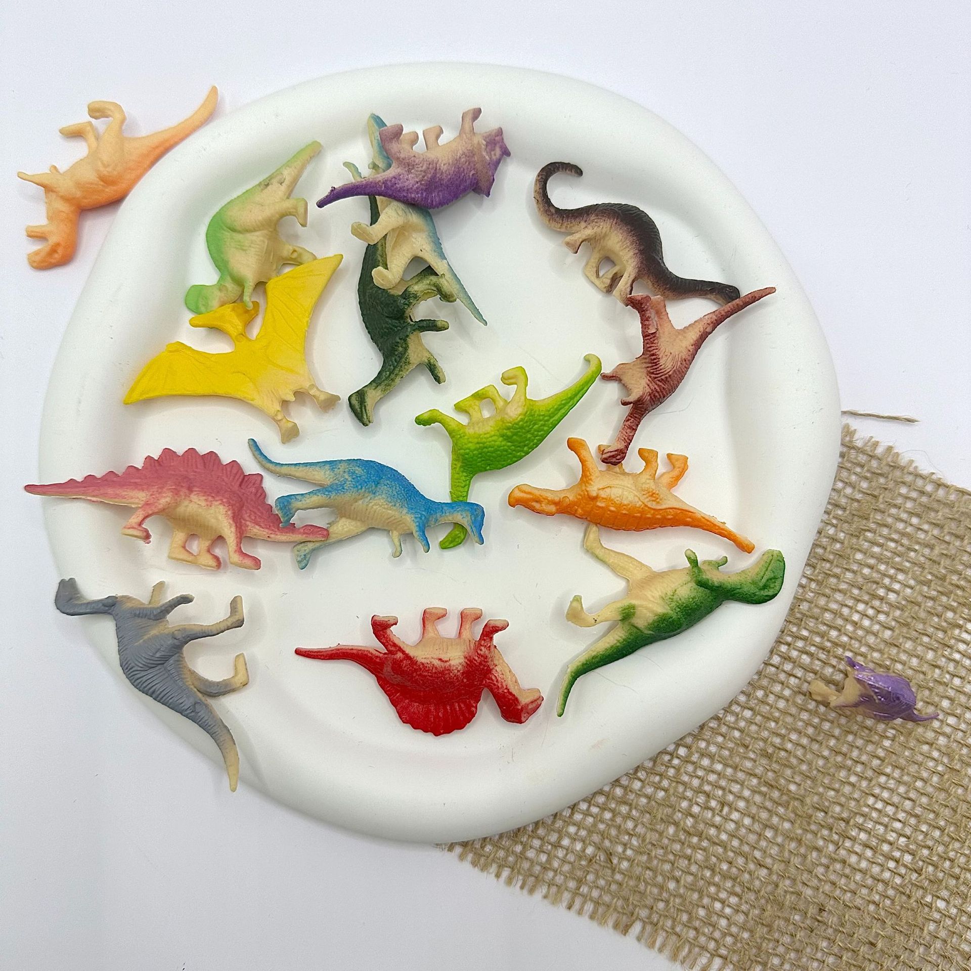 Simulation Animal Model Small Dinosaur Toy Marine Animal Poultry Farm Plastic Children Archaeological Toys Wholesale