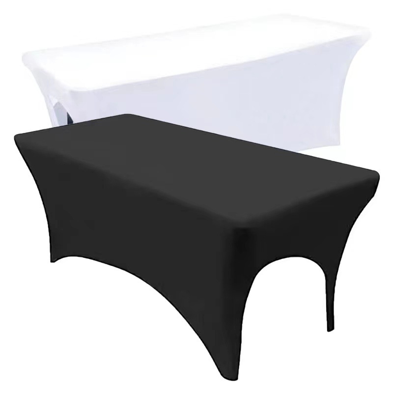 Special Thickened Elastic Half-Cover Hollow Bed Cover for Beauty Salon Conference Tables, Can Add Logo
