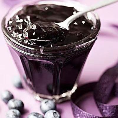 Blueberry Jam Healthy Spread for Bread Toast Breakfast Dessert Kids Breakfast Sauce Baking Seasoning