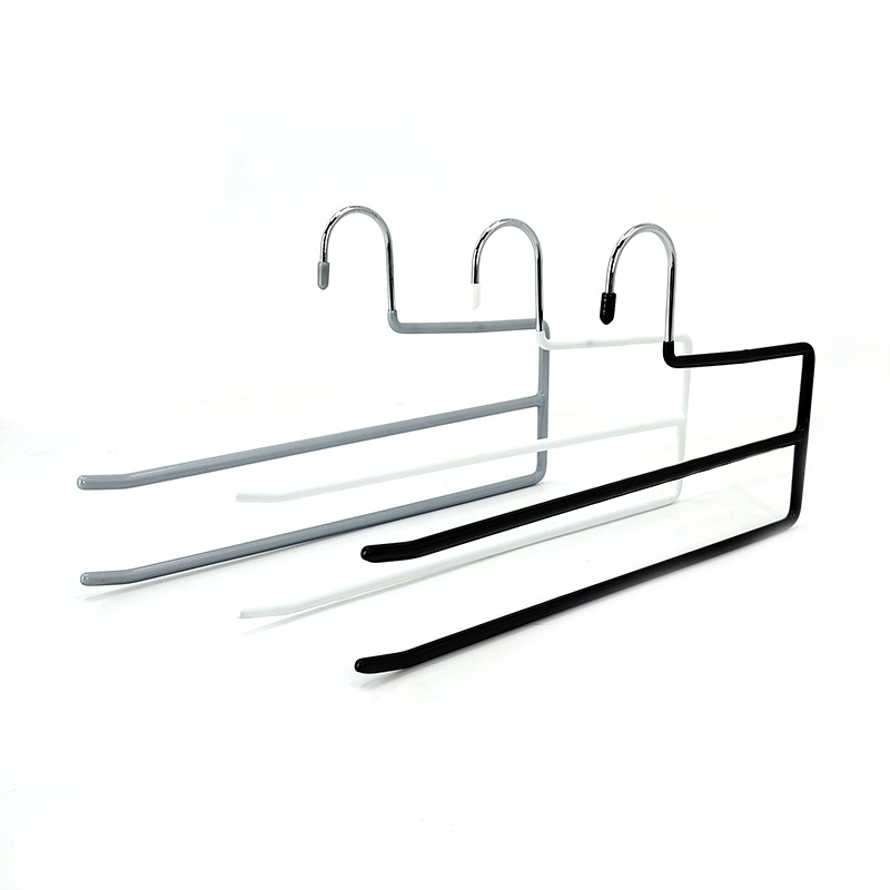 Cross-Border Multi-Layer Plastic Dipped Pants Hanging Non-Slip Seamless Towel Rack Hotel Clothing Store Home Tie Scarf Scarf Hanging Rack