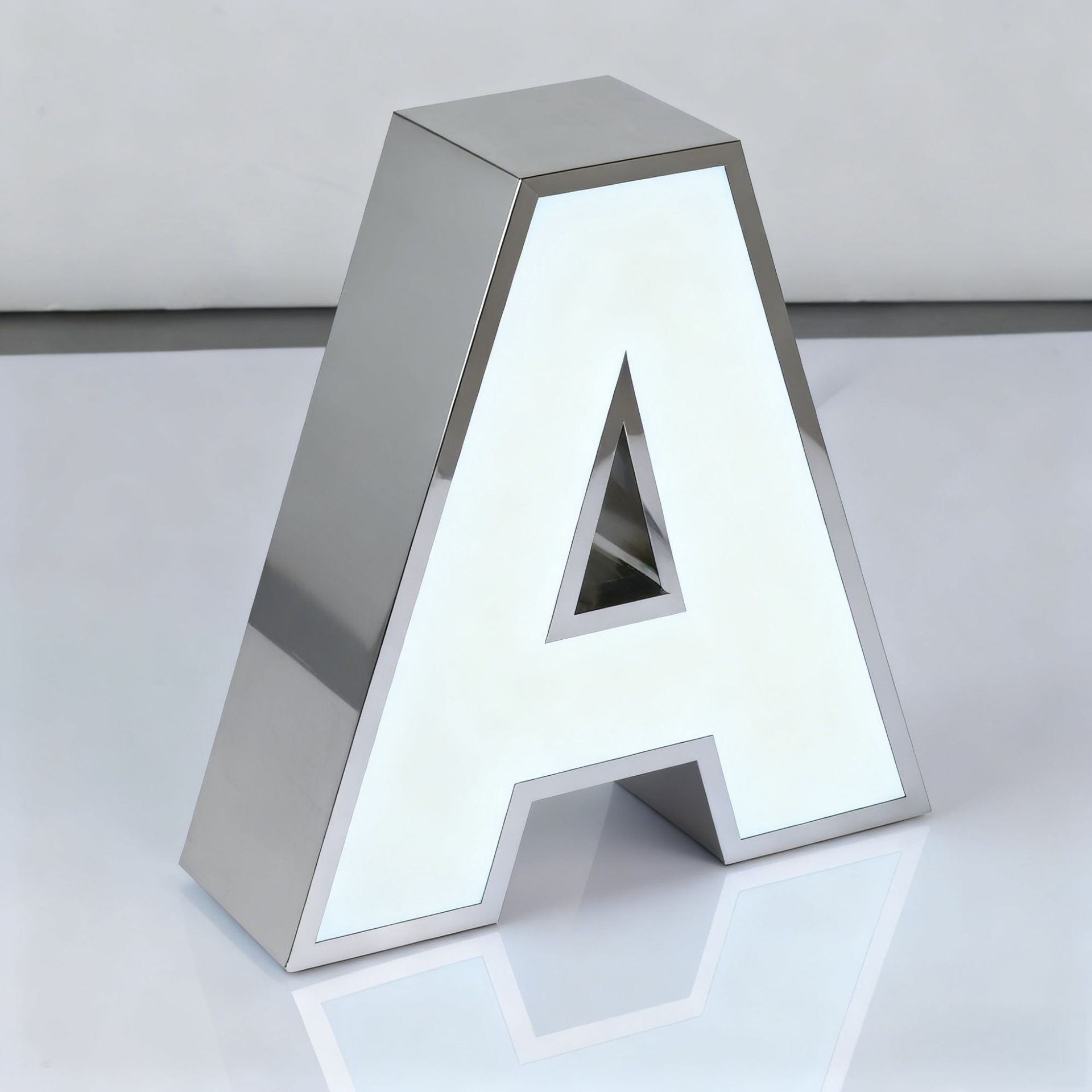 Luminous Lettering Lamp Sign Indoor and Outdoor Door Billboard Acrylic Lettering Led Waterproof Flat Luminous Lettering Factory Direct Sale