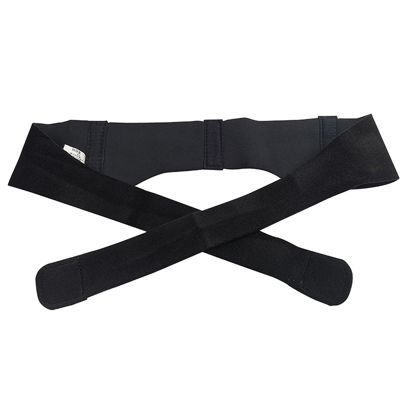 Elastic Black Bone Support Belt, Body Shaping Garment, Black Soft Hip Cincher, Washable Abdominal Belt