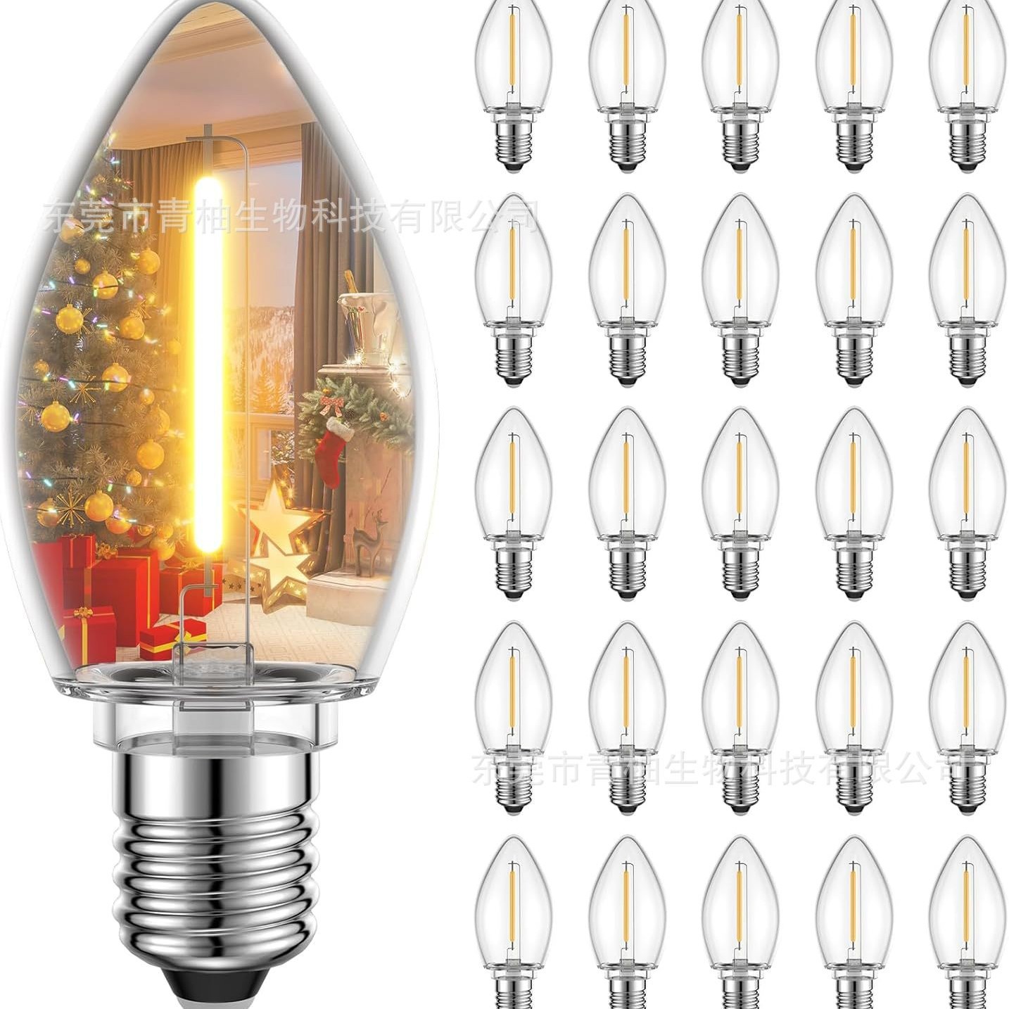 Flea Lamp Accessories C7E14 Bulb Led220V0.5W Flea Lamp Bulb Flea Trap Accessories