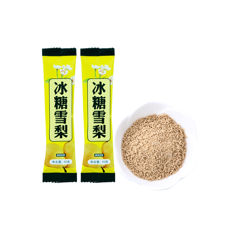ICE sugar snow pear instant ice sugar snow pear particles juice powder beverage powder summer vitamin C brewing drinks wholesale delivery