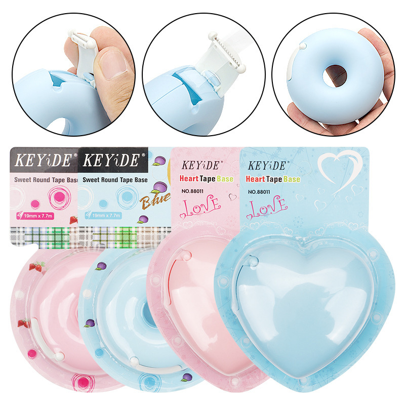 Креативный канцелярский резак для ленты, донышко для ленты, невидимый, портативный, без рук, для студентов, канцелярские принадлежности