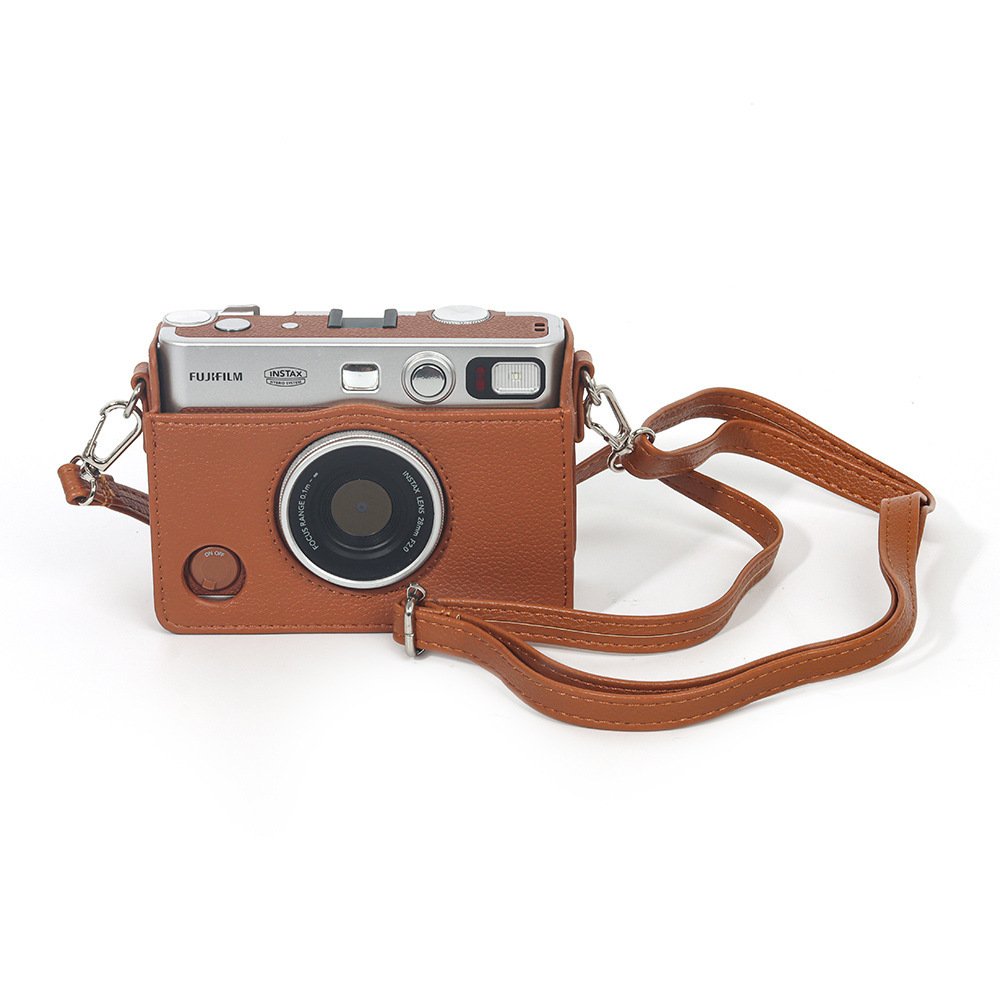 Polaroid Mini Evo Retro Silver and White Camera Bag Digital Camera Fitted Storage Protective Cover Crossbody Bag