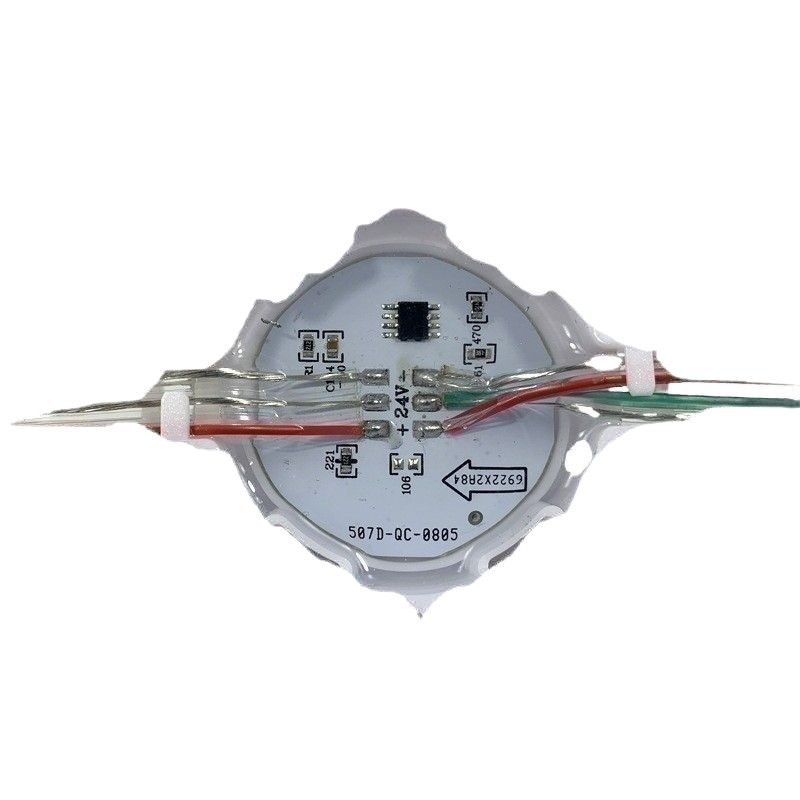 Point Light Source Pixel Light Led Point Light Source 5cm Milky White Shell Led Point Light Source 50mm Colorful Point Light Source