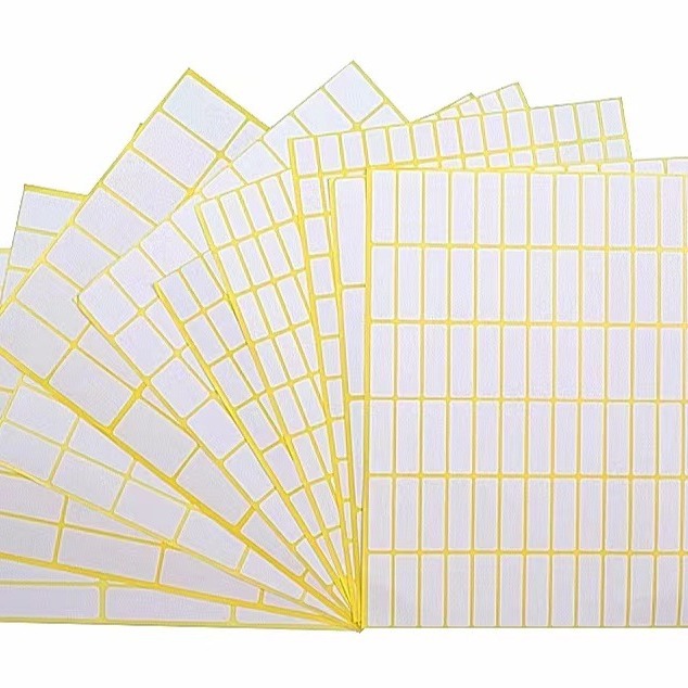 A4 Writing Paper Self-Adhesive Label Stickers Blank Self-Adhesive Small Labels Matte Stickers Barcode Label Printing