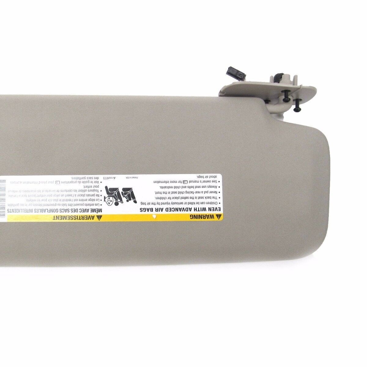 Suitable for 07-14 Chevrolet GMC Sierra Yukon gray sun visor oe:22850306