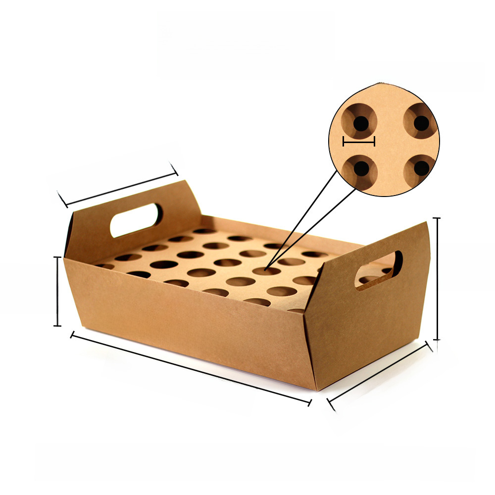 Wedding Paper Cone Box confetti Paper Cone holder natural confetti cones holder