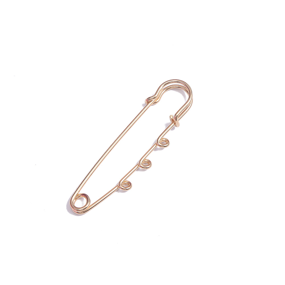 Spot metal anti-light buckle pin around the ring large pin safety long pin trouser skirt modified waist pin ladies waist buckle