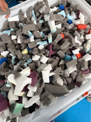 Polyurethane High Resilience Sponge Particles