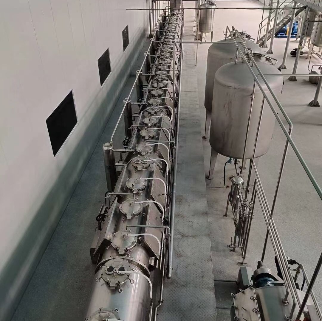 Б/У ультразвуковое контрпоточное экстракционное оборудование для китайских трав, трубопроводное ультразвуковое экстракционное оборудование