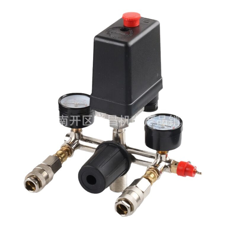 Spot Air Pump Air Compressor Accessories European Style High-quality Pressure Regulating Valve Bama Pressure Regulating Bracket Assembly Air Pressure Switch Assembly