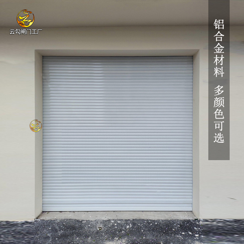 Foshan Wholesale Electric Rolling Shutter Door Workshop Door Pvc See-Through Door Remote Control Stainless Steel Rolling Shutter Door Garage Door