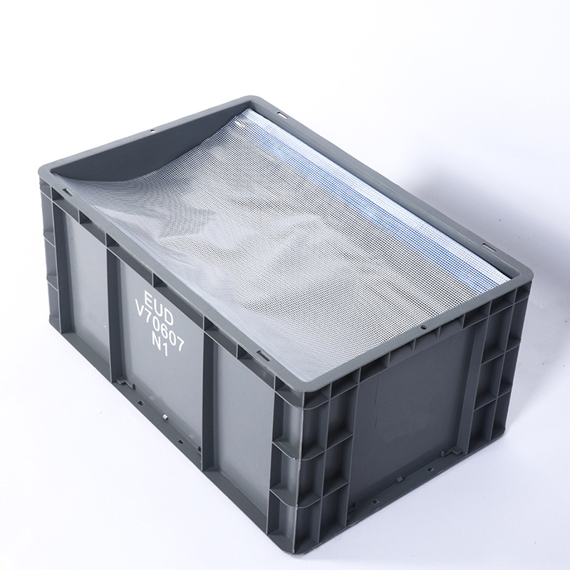 Plastic Turnover Box with Lid Large Logistics Transportation Turnover Box Stackable Turnover Box Industrial Logistics Box Wholesale