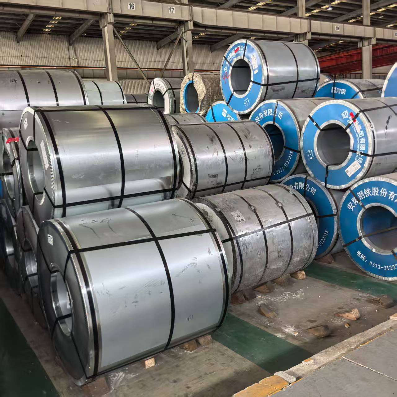 Factory Direct Supply Baosteel Galvanized 0.3/0.4/0.5 Multi-Specification Spcc Cold-Rolled Coil Deep-Drawing Aluminum-Coated in Stock