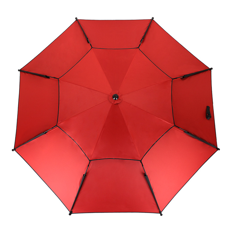 Factory wholesale outdoor fishing umbrella 2.4 meters 2.2 meters Universal Vinyl thickened rainproof folding fishing umbrella table fishing