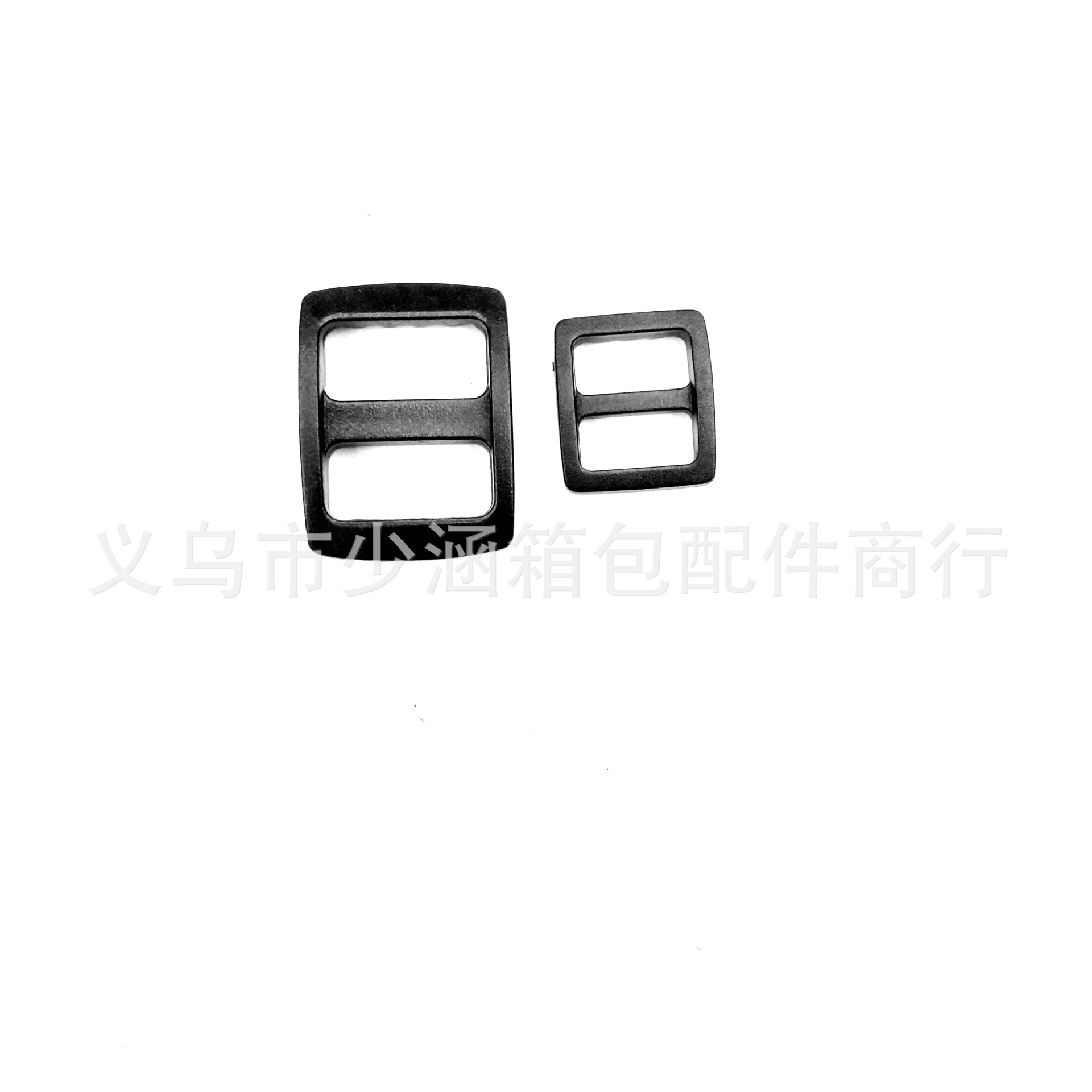 Factory direct supply 10mm-38mm plastic webbing adjustment buckle pet collar adjustment three-gear buckle Japanese buckle wholesale