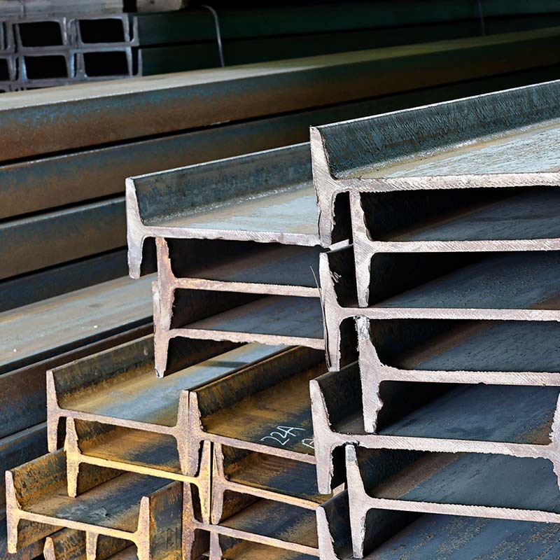 Wholesale I-Shaped Steel Steel Structure Loft Construction Track Steel Beam Construction Engineering I-Shaped Steel High-Strength H-Shaped Steel