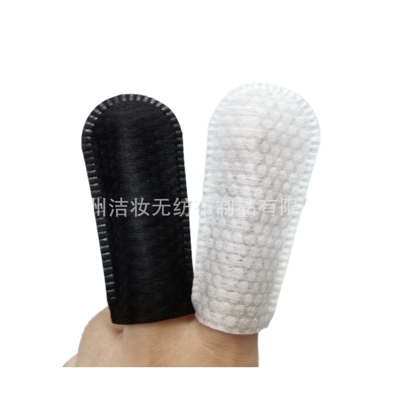 Foreign Trade Cross-border Pet Finger Set Cleaning Oral Disposable Non-woven Fabric Dog Cat Brushing Teeth Finger Set in stock