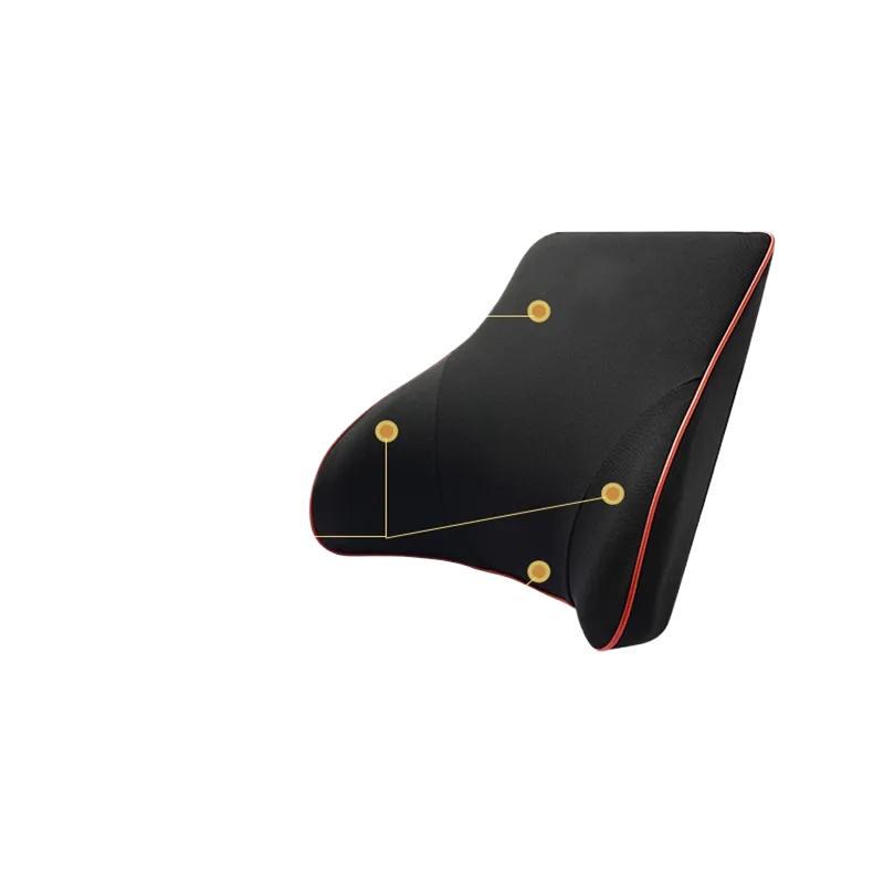 Car Electric Massage Headrest, Lumbar Support, Home Office, Sedentary Neck Pillow, Seat Cushion, Car Waist Massager