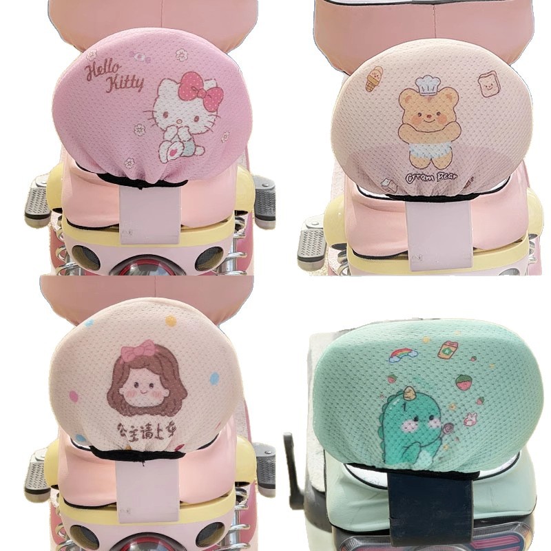 Universal Electric Vehicle Rear Backrest Cover for Yadea, Aima, Tailing, Xiaodao, and Luyuan Sun Protection Electric Scooter Decorative Accessories