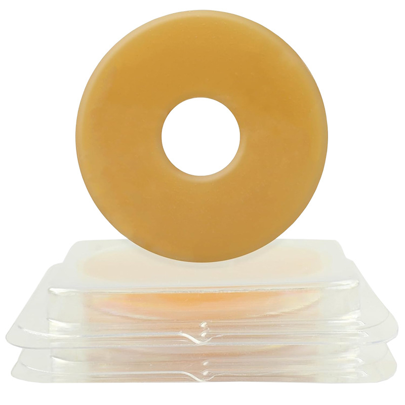 Cross-border Foreign Trade Leak-proof Ring Leak-proof Sticker Ring Stomostomy Plastic Sticker Ring Stomostomy Bag Ostomy Bag Care Supplies Leak-proof