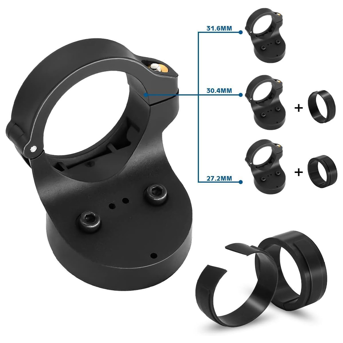 Garmin Jia Ming Varia radar tail light bracket Edge 130 code meter small tube socket tube bracket