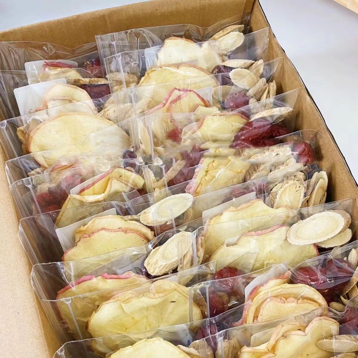 Bagged Apple Astragalus Water, Plain Water, Apple Dried Red Dates Soaked in Water, Health Nourishing Tea, Wholesale Xiaohongshu Same Style