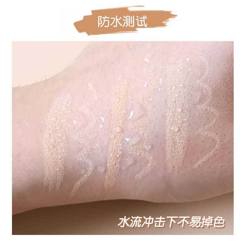 Light Concealer Pen Covers Eyebrows, Conceals Tear Troughs, Dark Circles, Spots, Acne Marks, Modifies Facial Concealer Silkworm Pen for Women