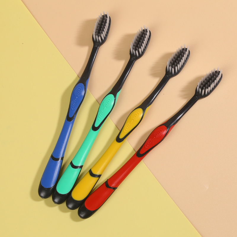 Dr. Big Single-Pack Filament Soft-Bristled Toothbrush Adult Soft-Bristled Toothbrush Travel Home Bamboo Charcoal Soft-Bristled Toothbrush Wholesale