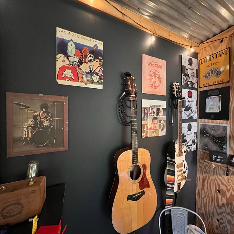 In stock cross-border high transparent wall-mounted acrylic record holder vinyl record photo record Wall hook